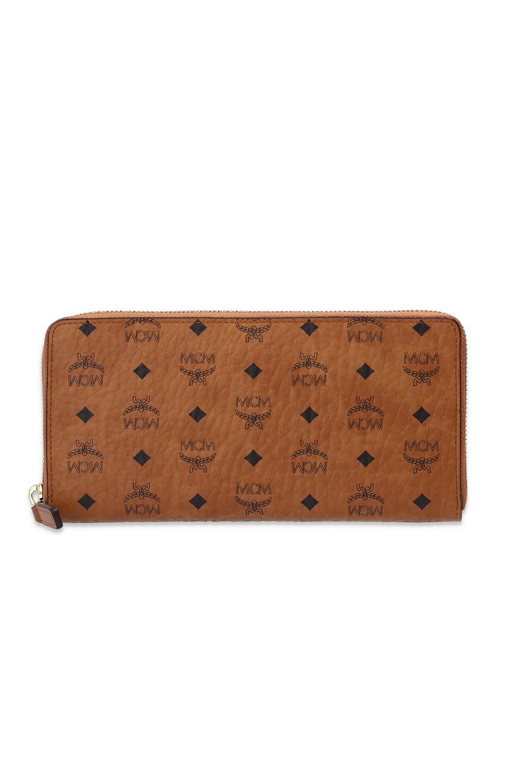 Mcm wallet outlet cognac